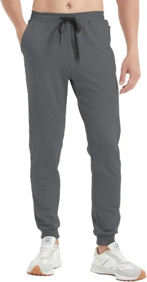Idtswch32/34/36/38/40 Long Inseam Men's Tall Sweatpants Joggers Slim Fit Workout Pants for Tall Men