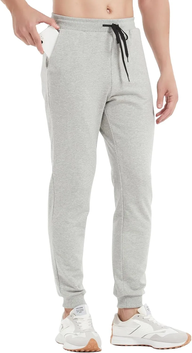 Idtswch32/34/36/38/40 Long Inseam Men's Tall Sweatpants Joggers Slim Fit Workout Pants for Tall Men