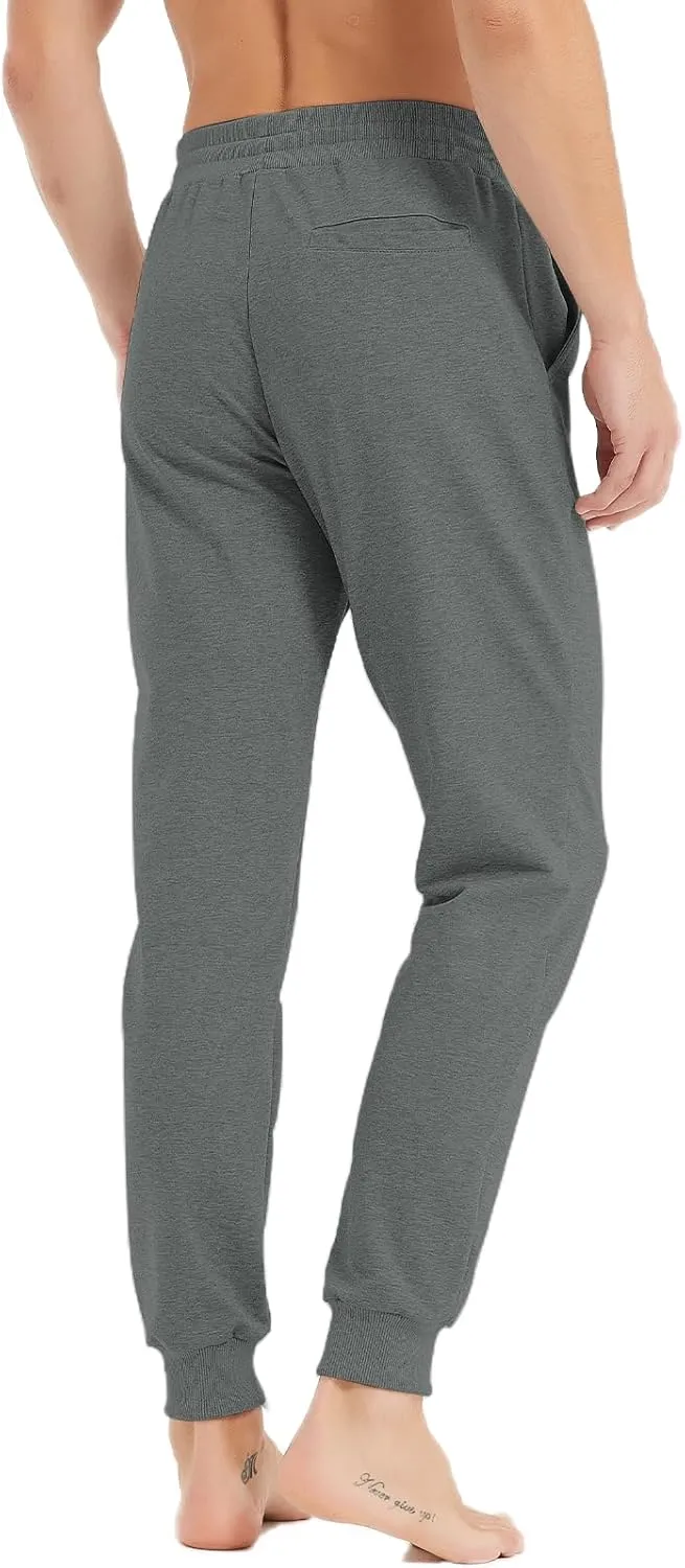 Idtswch32/34/36/38/40 Long Inseam Men's Tall Sweatpants Joggers Slim Fit Workout Pants for Tall Men