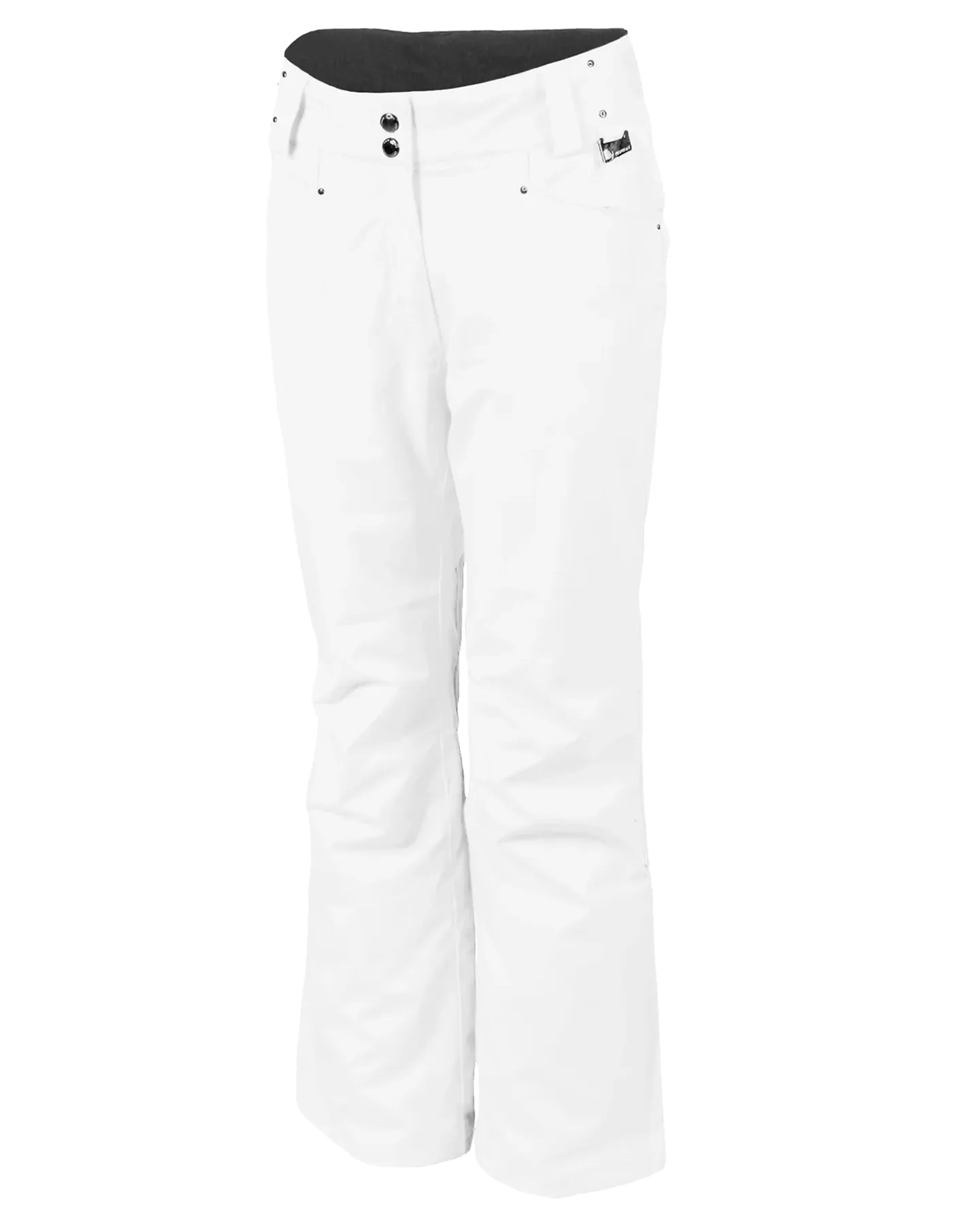 Karbon Pearl II Short Diamond Tech Women's Snow Pants - Arctic White