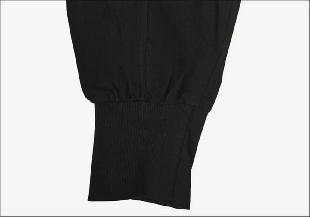 keusyoi Chinese Style Harem Pants Men Casual Joggers Pants Mens Cotton Linen Sweatpants Ankle-Length Men Trousers