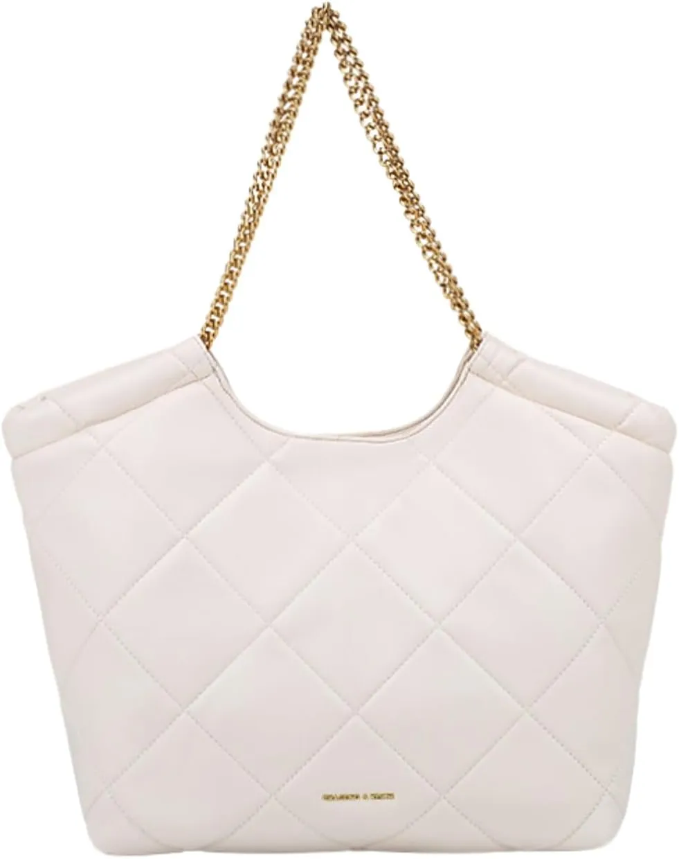 Large Quilted HandBags for Women Big Capacity Vintage Travel Purse Boho Shoulder Bag with Chain and Zipper