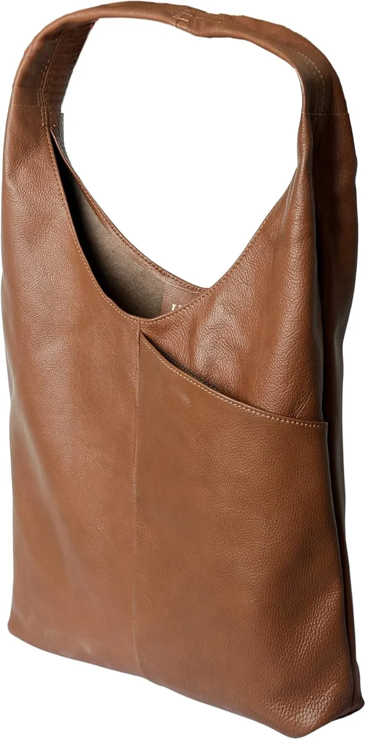 Leather Tote Bag for Women - Multipurpose Hobo Carry Shoulder Bag by KPL