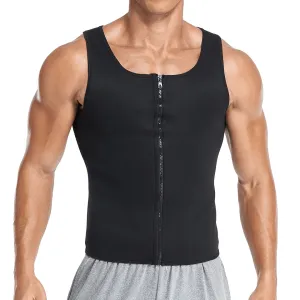 Men Sweat Compression Waist Trainer Top Vest