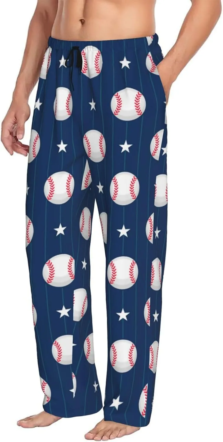 Men's Pajama Pants Sleepwear Lounge Pj Bottoms