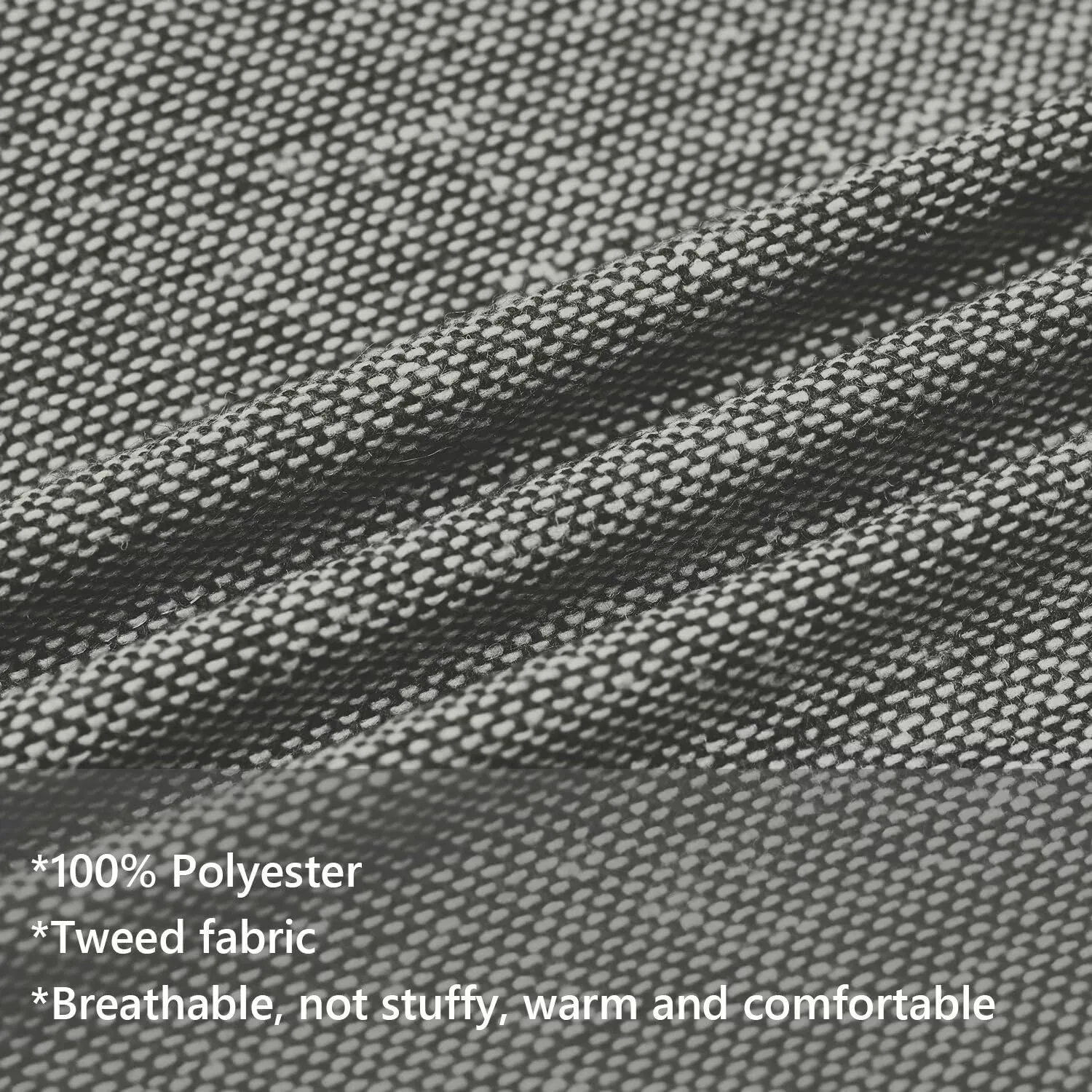 Mens Slim Fit Suit 2 Piece Tweed Suit for Men One Button Formal Wedding Prom Tuxedo Suits Jacket Pants Set
