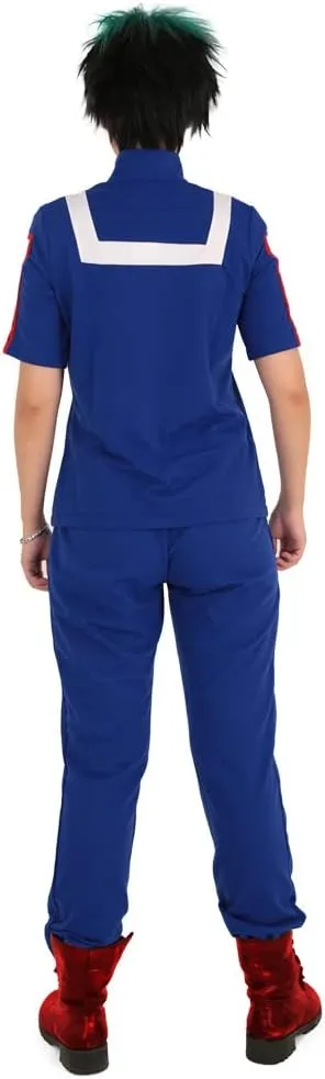 miccostumes Unisex High School Gym Uniform Training Suit Cosplay Sportswear Outfit