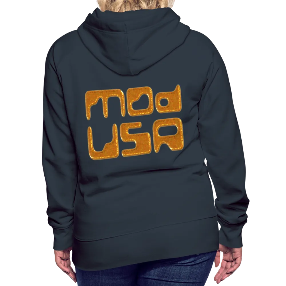 Mod-Usa Gold 1 Women’s Premium Hoodie