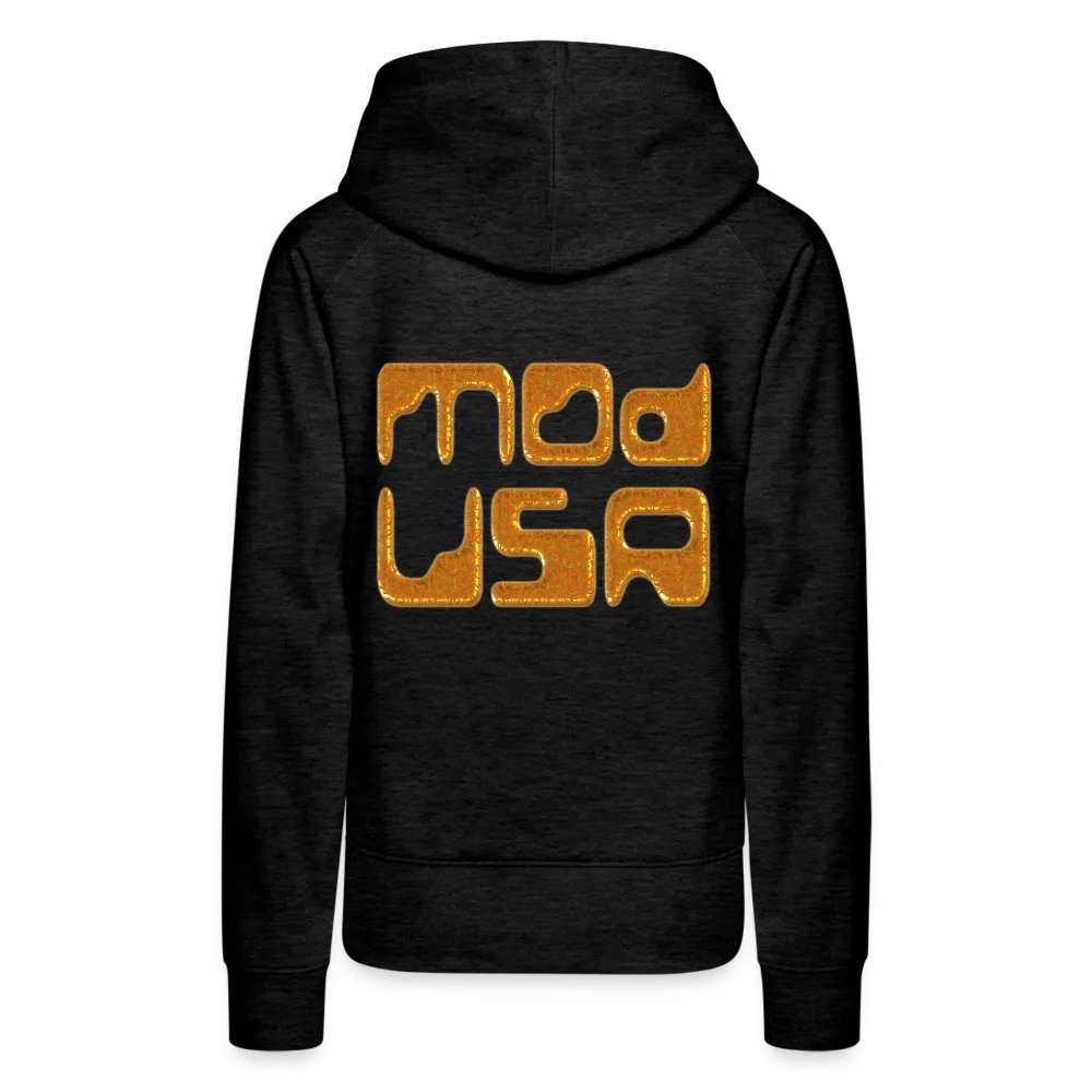 Mod-Usa Gold 1 Women’s Premium Hoodie