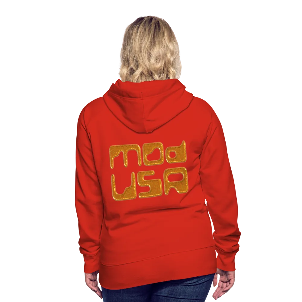 Mod-Usa Gold 1 Women’s Premium Hoodie