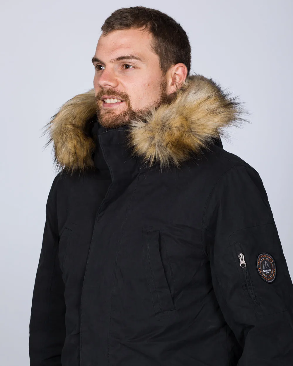 North 56 Tall Parka (black)