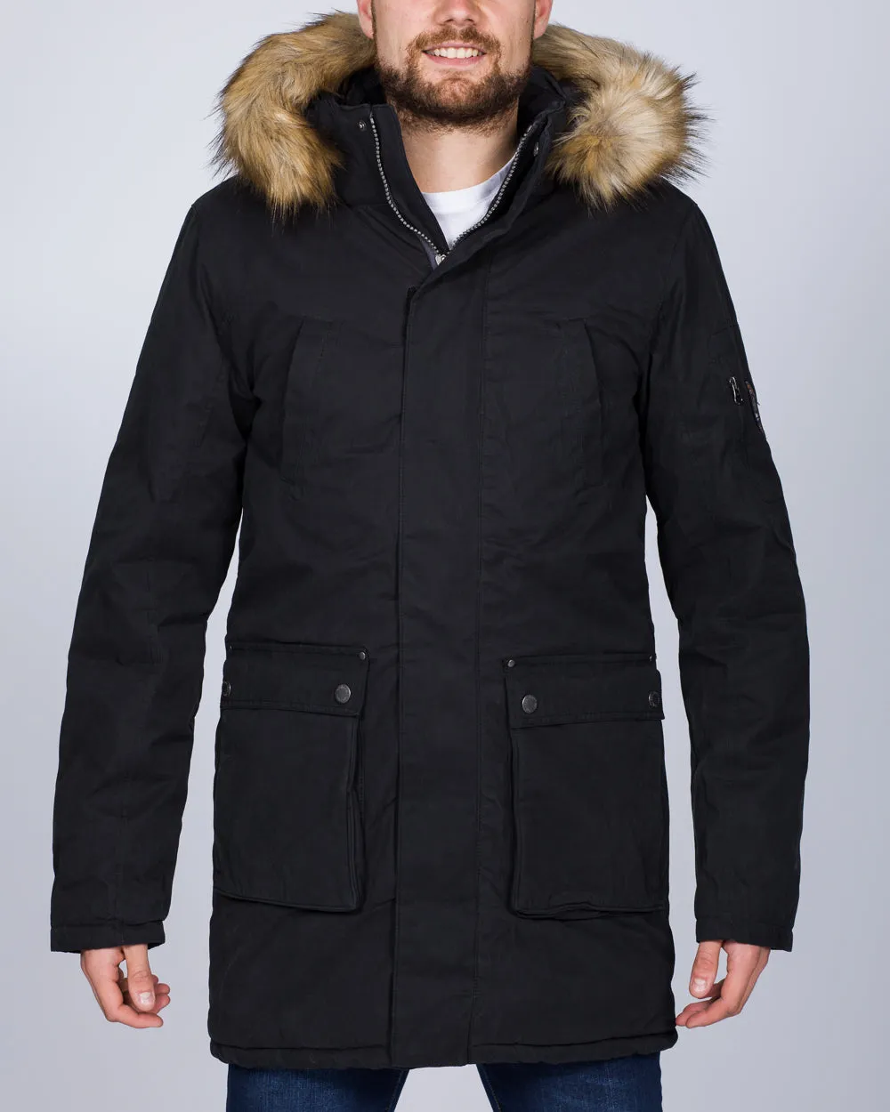 North 56 Tall Parka (black)