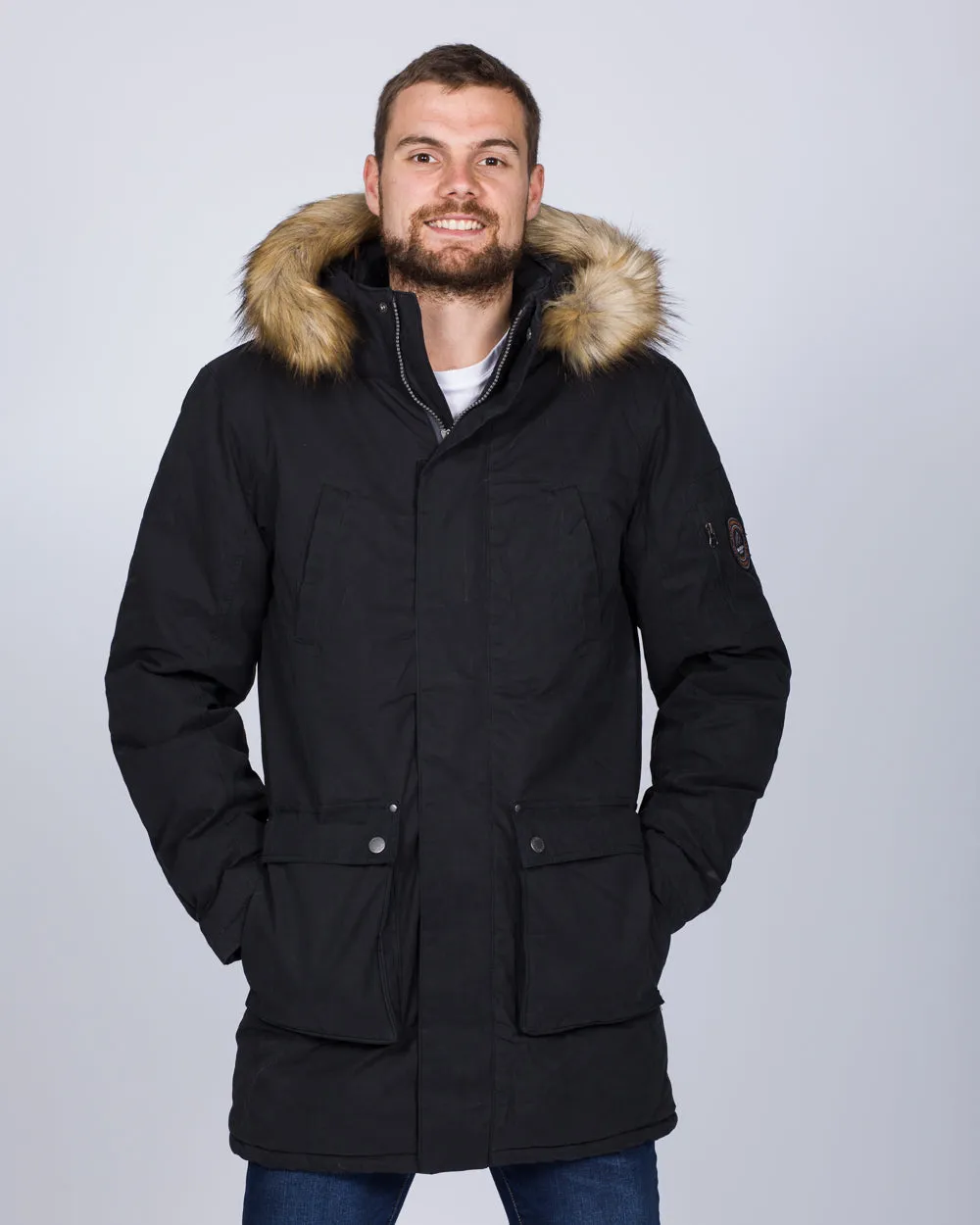 North 56 Tall Parka (black)