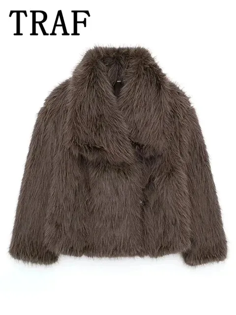 ONKOGENE Metall Farbe Pailletten Gewebte Jacke Für Frauen Lose Stehkragen Langarm Mantel 2023 Herbst Winter Chic Weibliche Oberbekleidung