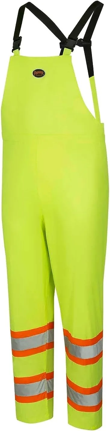 Pioneer Hi Vis Lightweight Waterproof Safety Rain Suit - Reflective Work Rain Gear for Men and Women