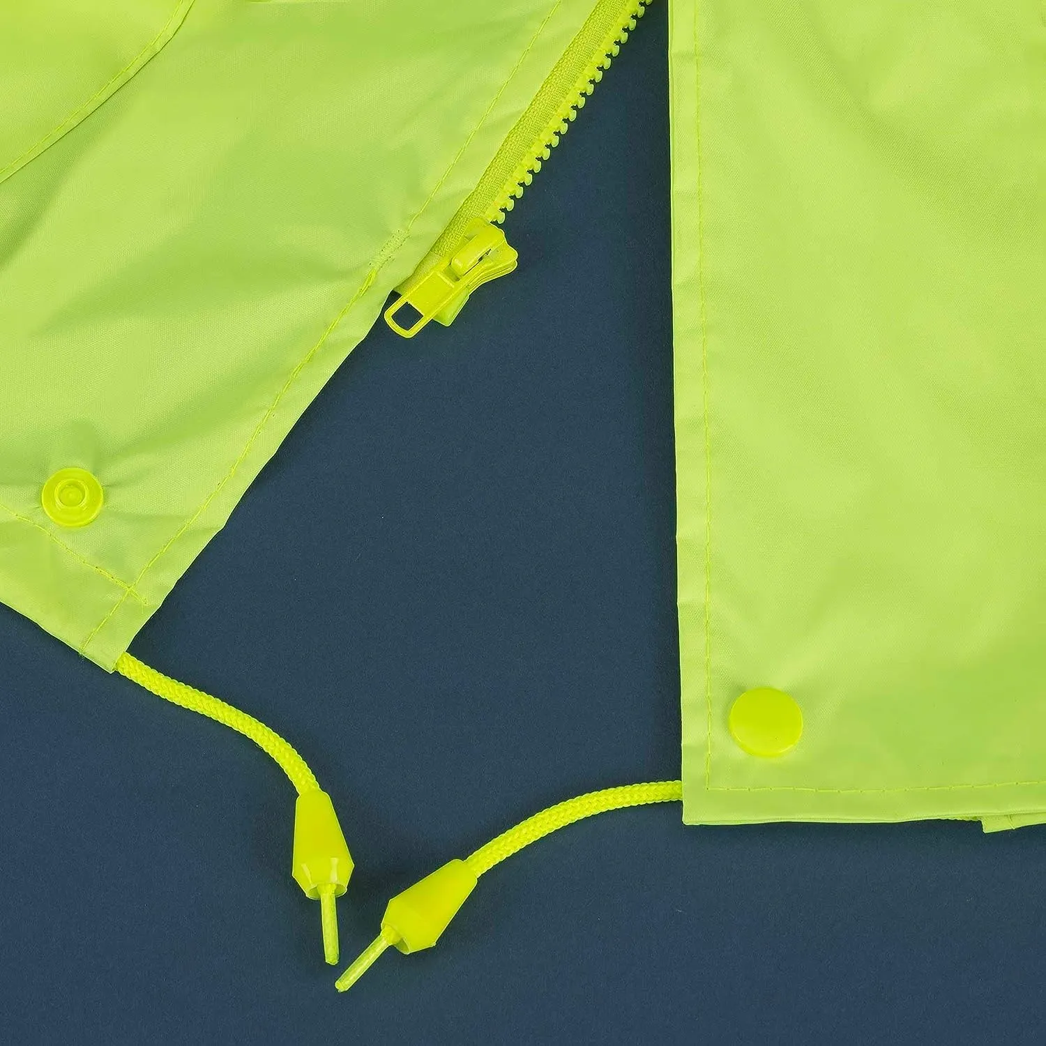 Pioneer Hi Vis Lightweight Waterproof Safety Rain Suit - Reflective Work Rain Gear for Men and Women