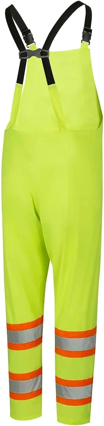 Pioneer Hi Vis Lightweight Waterproof Safety Rain Suit - Reflective Work Rain Gear for Men and Women