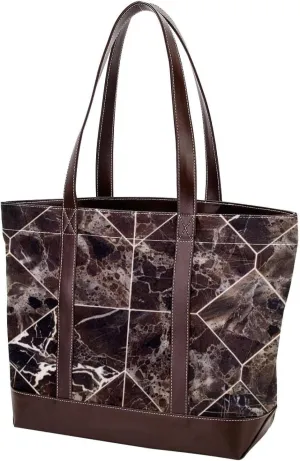 Purses for Women,Tote Bag for Women,Handbags for Women,Brown Marble Vintage Texture