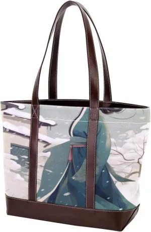 Purses for Women,Tote Bag for Women,Handbags for Women,Vintage Ancient Men Winter