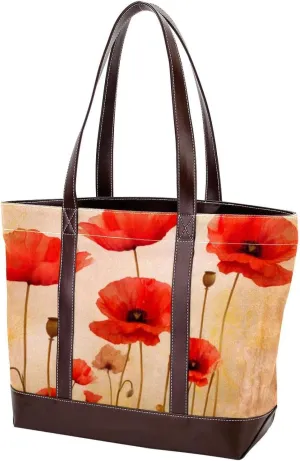 Purses for Women,Tote Bag for Women,Handbags for Women,Vintage Flowers
