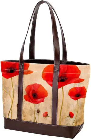 Purses for Women,Tote Bag for Women,Handbags for Women,Vintage Flowers
