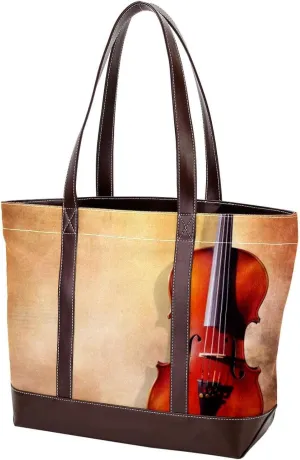 Purses for Women,Tote Bag for Women,Handbags for Women,Vintage Italian Violin