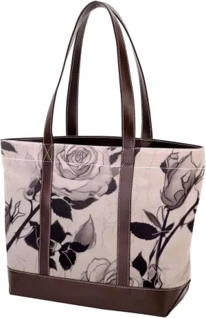 Purses for Women,Tote Bag for Women,Handbags for Women,Vintage Print Flowers