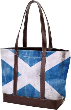 Purses for Women,Tote Bag for Women,Handbags for Women,Vintage Scotland Flag