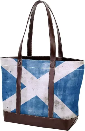 Purses for Women,Tote Bag for Women,Handbags for Women,Vintage Scotland Flag