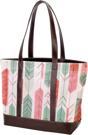 Purses for Women,Tote Bag for Women,Handbags for Women,Vintage Style Feather Arrow