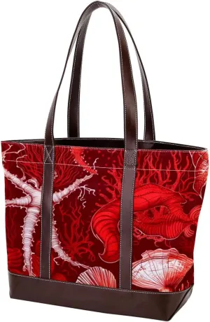 Purses for Women,Tote Bag for Women,Handbags for Women,Vintage Style Sea Conch Shell