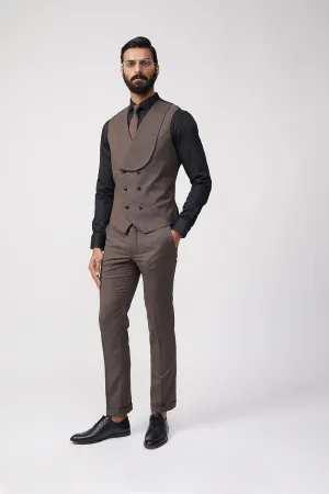 "Yugen" 3Pc Suit (Brown)
