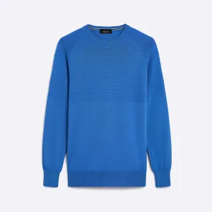 Solid & Stripe Combo Crew Neck Sweater