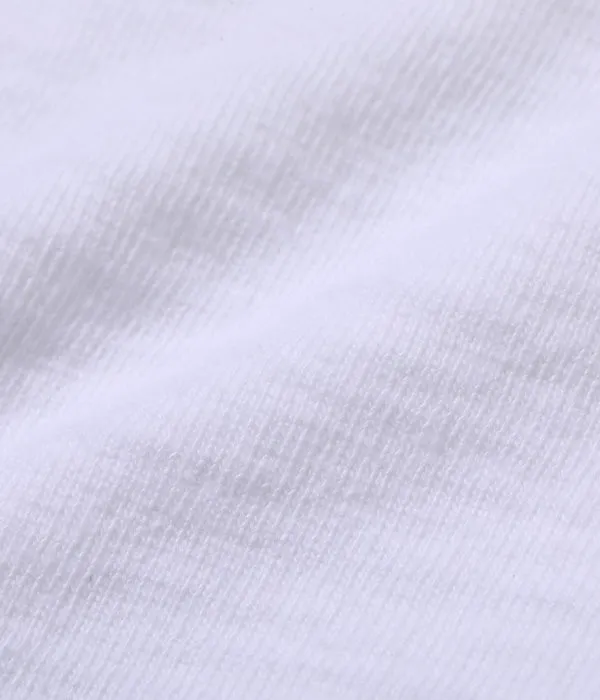 SUGARCANE BUZZ RICKSON'S SLUB YARN HENLEY NECK T-SHIRTT - WHITE
