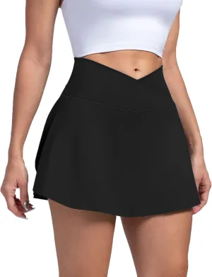 Tennis Skirts for Women with Pockets Shorts Athletic Golf Skorts Skirts for Women High Waisted Sport Workout Skorts