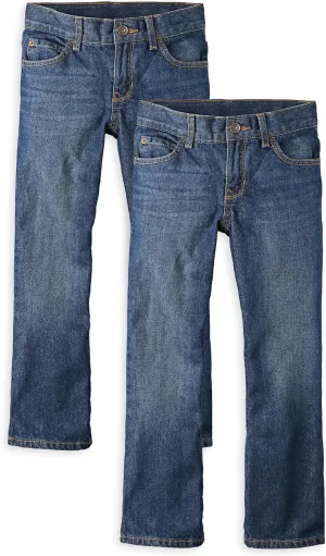 The Children's Place Boys Multipack Basic Bootcut Jeans