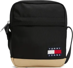 Tommy Jeans Essential Daily Crossbody Bag with Zipper and Adjustable Strap