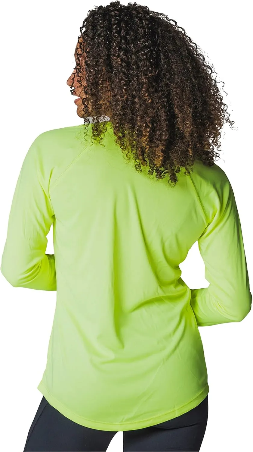 Vapor Apparel Womens UPF 50  UV Sun Protection Long Sleeve Performance Regular Fit T-Shirt for Sports and Outdoor