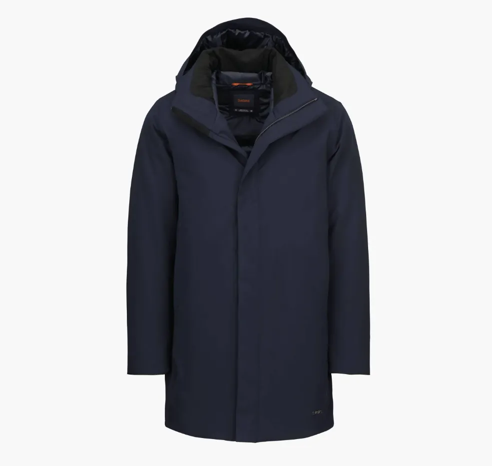 Vernier Parka, Navy Mørkeblå