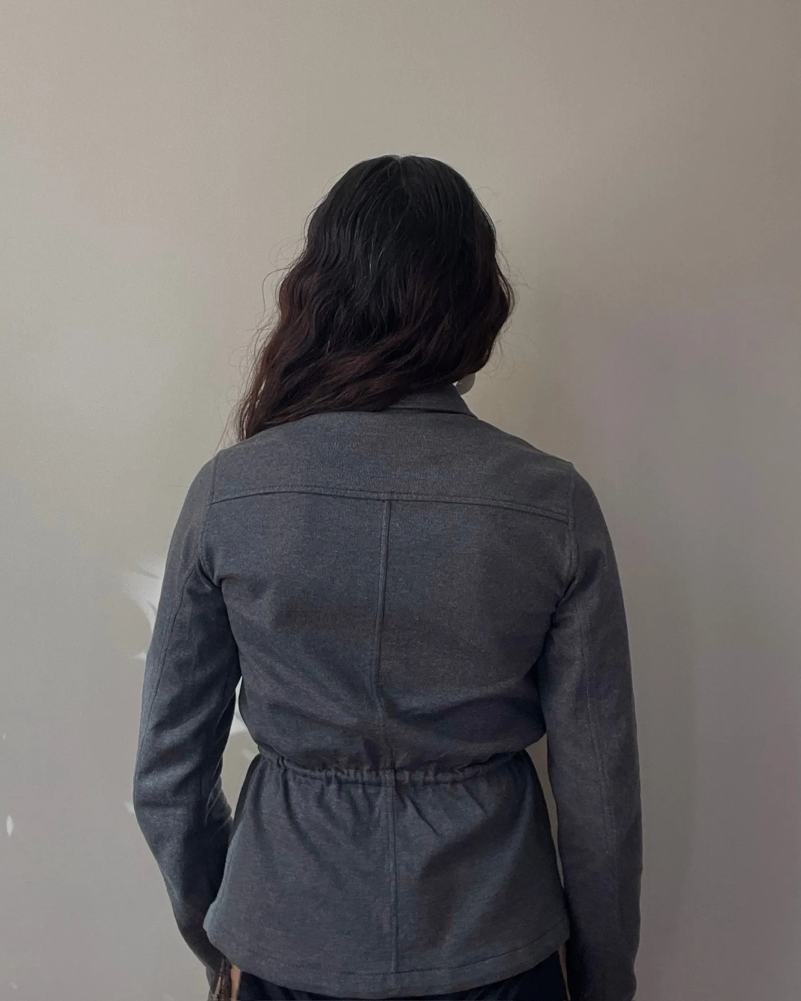 Vintage Prada Cotton Knit Zip Jacket