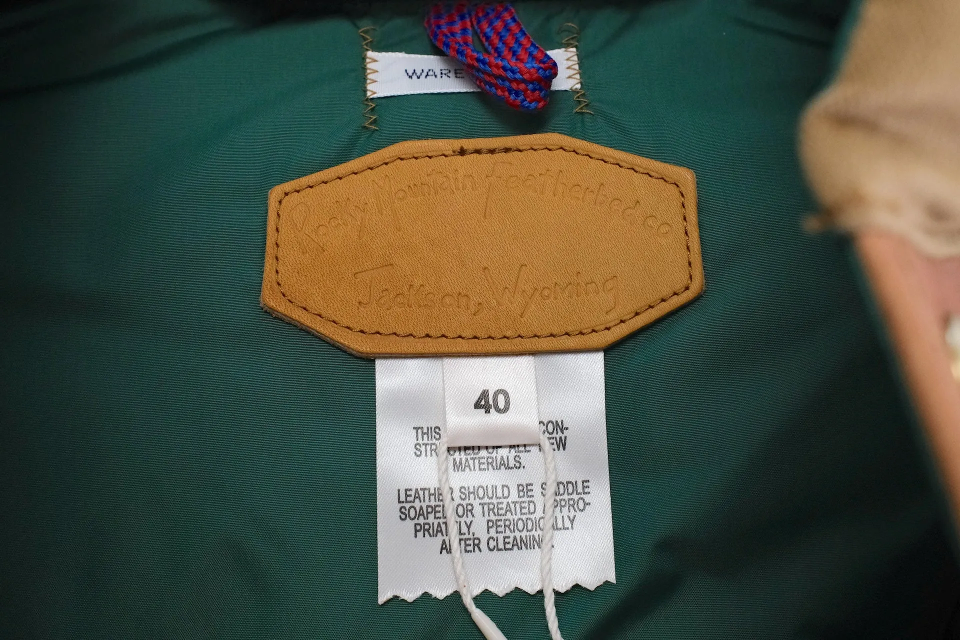 Warehouse X Rocky Mountain Yarn-Dyed Dobby Down Vest (Brown)