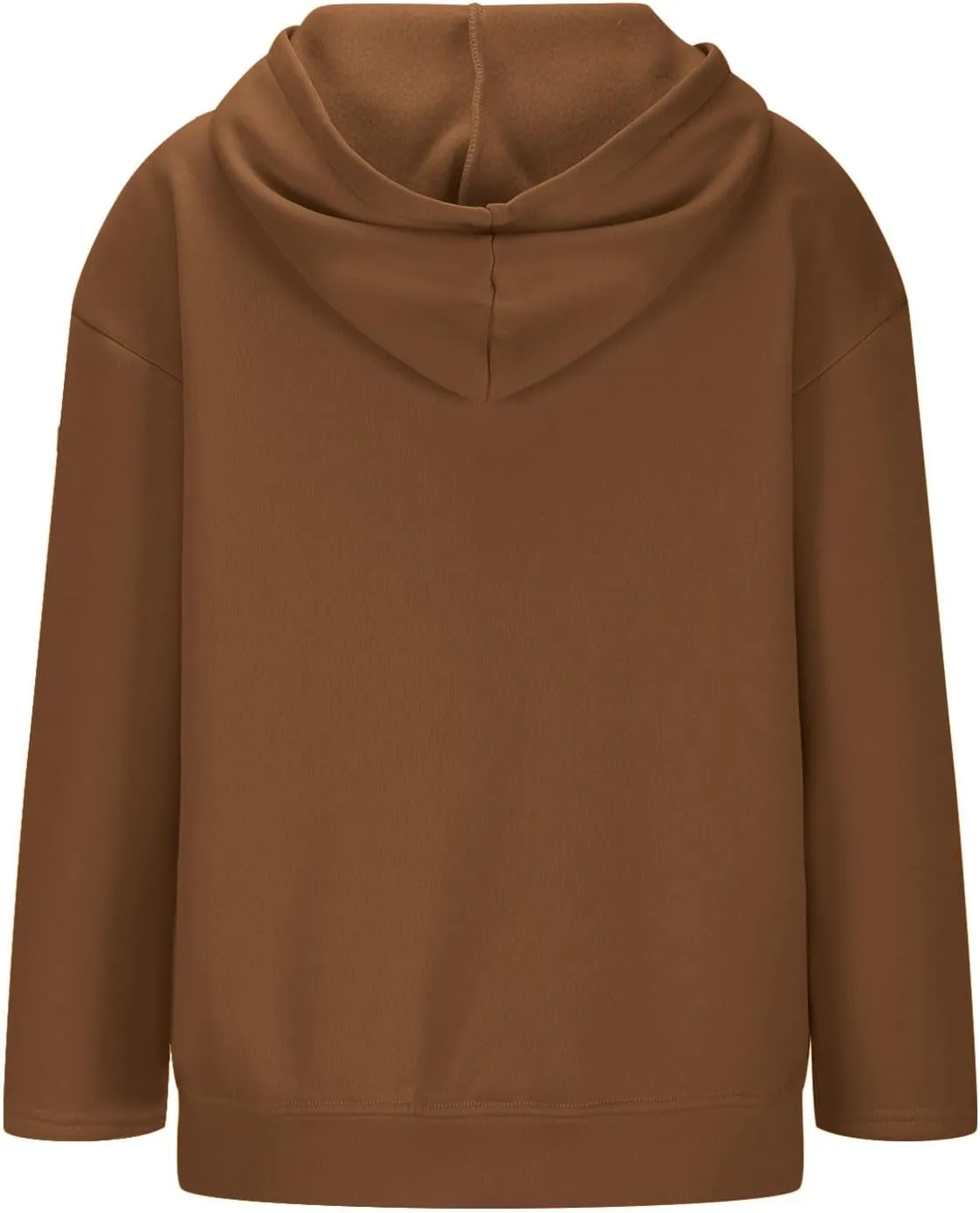 Women Hoodies Oversized Sweatshirts Pullover Fleece Sweater Long Sleeve With Pockets Casual Winter Fall Y2k Clothes