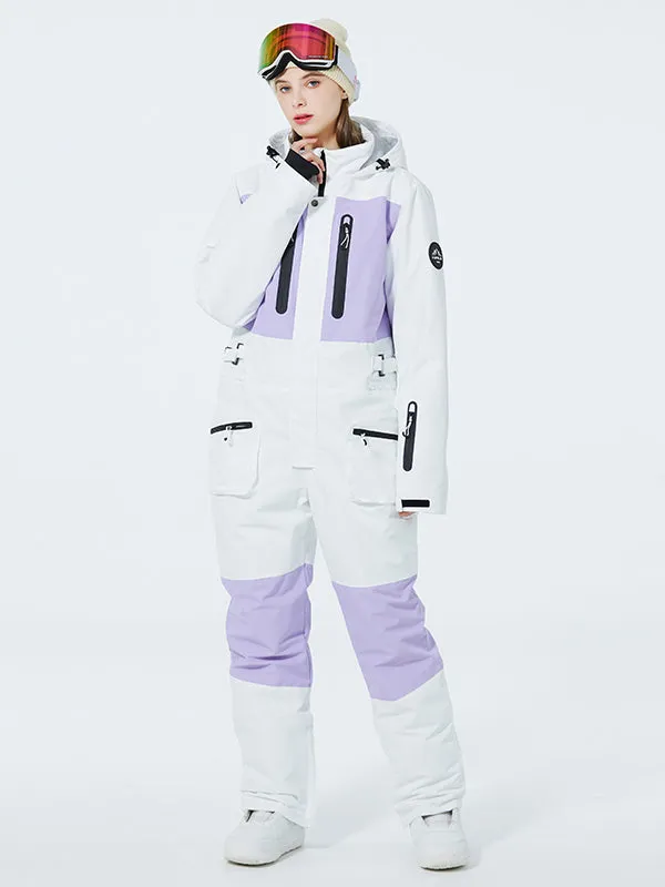 Women's Arctic Queen Slope Star Icon Ski Suits Winter Snow Jumpsuits