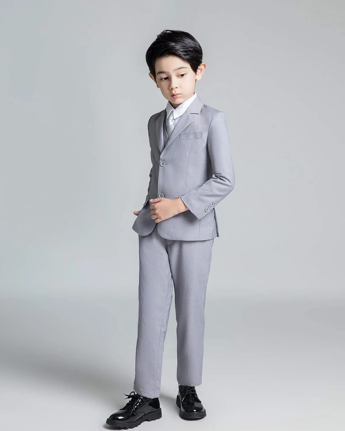 YuanLu Boys Suit for Kids Ring Bearer Outfit Suit Set Dress Clothes for Boy Wedding Suits Set
