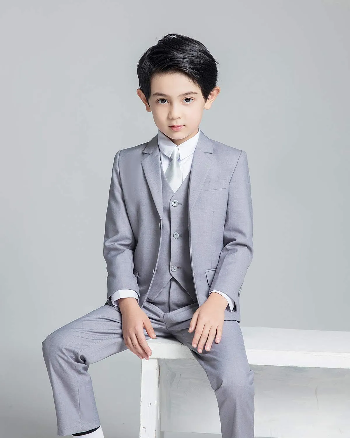 YuanLu Boys Suit for Kids Ring Bearer Outfit Suit Set Dress Clothes for Boy Wedding Suits Set