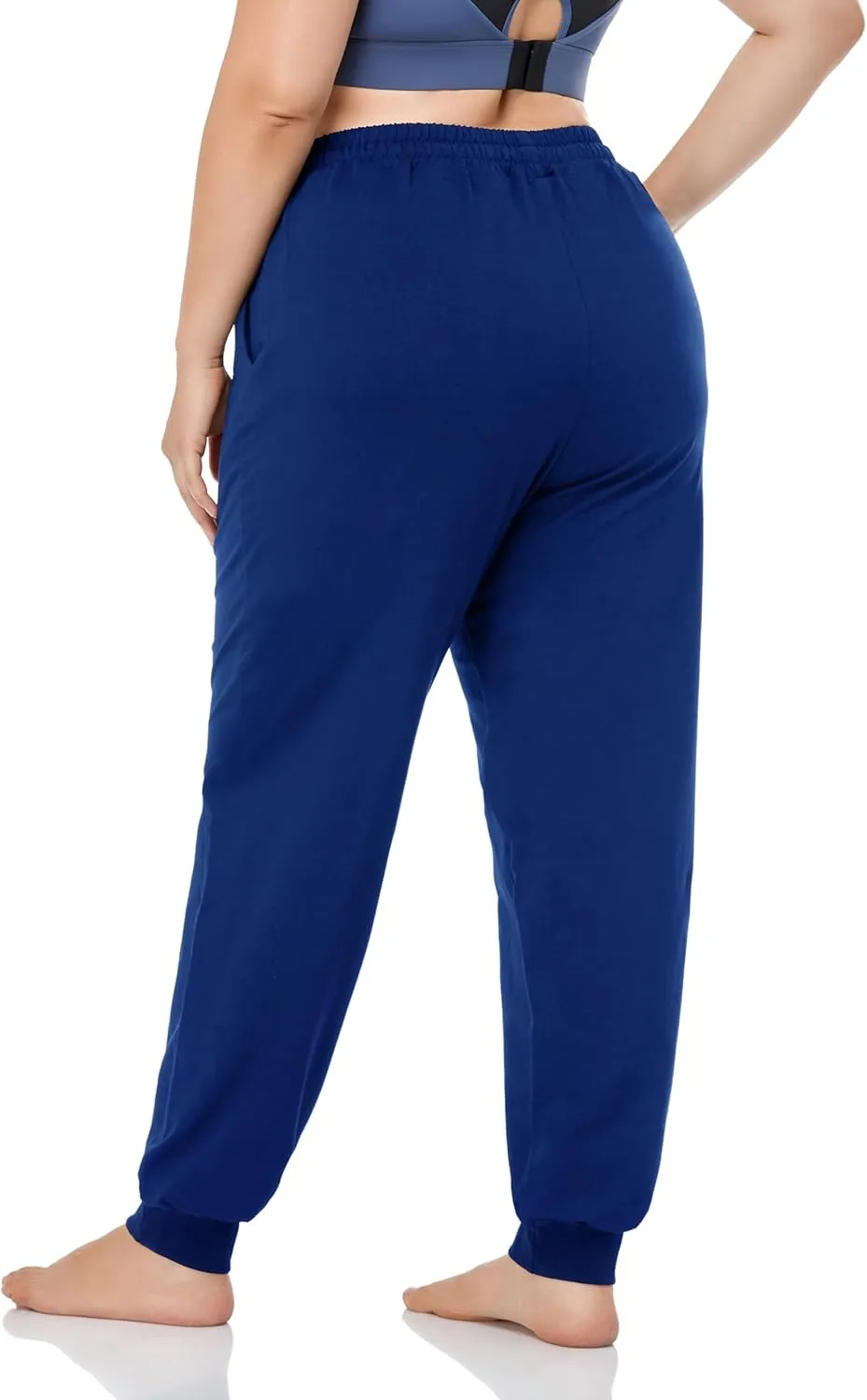 ZERDOCEAN Women's Plus Size Joggers Pants Active Sweatpants Tapered Workout Yoga Lounge Pants with Pockets